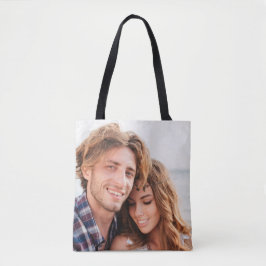 Aangepaste foto Upload Design Uw eigen dubbelzijdi Tote Bag