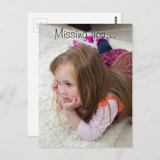 Aangepaste foto uploaden | briefkaart (Voorkant / Achterkant)