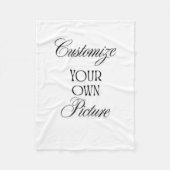 Aangepaste foto Uw Afbeeldingen deken (Voorkant)