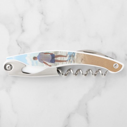 Aangepaste foto - Uw eigen ontwerp - Aangepast Kurkentrekker (Voorkant)