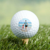 Aangepaste foto - Uw eigen ontwerp - Beste DAD Golfballen (Insitu Shirt)