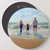 Aangepaste foto - Uw eigen ontwerp - Beste familie Ronde Button 6,0 Cm (Voorkant /achterkant)
