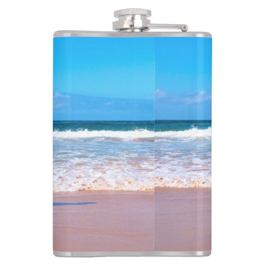 Aangepaste foto - uw eigen ontwerp - de beste hond heupfles (Achterkant)