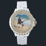 Aangepaste foto - uw eigen ontwerp - het beste MOM Horloge<br><div class="desc">Aangepaste foto - Uw eigen ontwerp - Speciaal - Speciaal - Gepersonaliseerde moeder / kind / familie / vrienden of persoonlijke cadeautjes van de moeder - Voeg uw foto/tekst toe - Resize en beweeg of verwijder elementen/afbeelding met aanpassingsgereedschap. Kies/voeg uw favoriete doopvont/tekstkleur toe! U kunt dit ontwerp naar meer dan...</div>