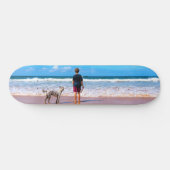 Aangepaste foto - Uw eigen ontwerp - Ik hou van mi Persoonlijk Skateboard (Horizontaal)