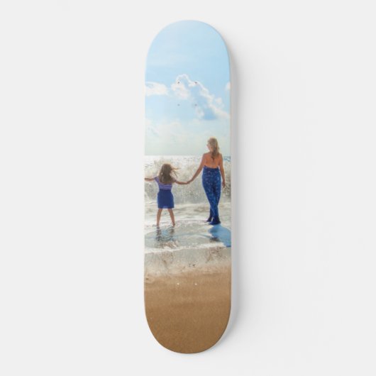 Aangepaste foto - uw eigen ontwerp - reeks persoonlijk skateboard (Voorkant)