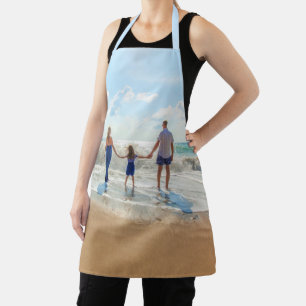 Aangepaste foto - Uw eigen ontwerp - Zomer - Famil Schort