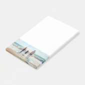 Aangepaste foto - uw eigen ontwerp - zomervakantie post-it® notes (Schuin)
