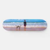 Aangepaste foto - Uw ontwerp - Ik hou van mijn hui Persoonlijk Skateboard (Horizontaal)