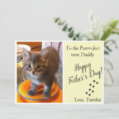 Aangepaste foto-Vaderdag (Staand voorkant)