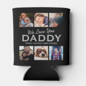 Aangepaste foto-Vaderdag Blikjeskoeler (Achterkant)