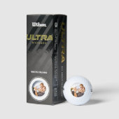 Aangepaste foto-Vaderdag Cadeau Golfballen (Verpakking)