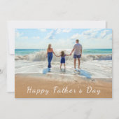 Aangepaste Foto Vaderdag Kaart Uw Foto's Ontwerp (Voorkant)
