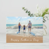 Aangepaste Foto Vaderdag Kaart Uw Foto's Ontwerp (Staand voorkant)