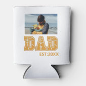 Aangepaste foto Vaderdag Sport Pap Basketball Pap Blikjeskoeler (Voorkant)