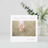 Aangepaste foto-Valentijnsdag Kaart (Staand voorkant)