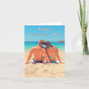 Aangepaste foto-Valentijnsdag Kaart Uw liefdesfoto