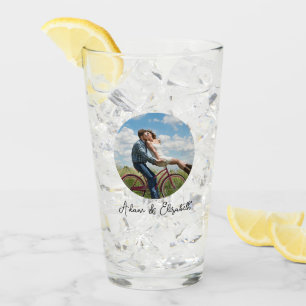 Aangepaste foto Valentijnse  Couple Gift Love Mode Glas