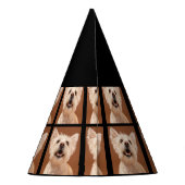 Aangepaste foto van 6-jarige verjaardagsfeestdag P Feesthoedjes (Achterkant)