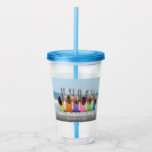 Aangepaste foto van Bachelorette Party Acryl Drinkbeker