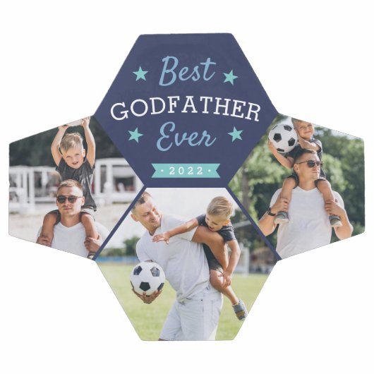 Aangepaste foto van beste godfather voetbal (Enkel)