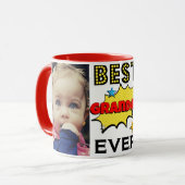 Aangepaste foto van beste Grandad Ever Mok (Voorkant links)