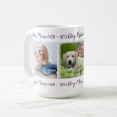 Aangepaste foto van beste hond Mam Koffiemok (Voorkant links)