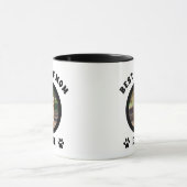 Aangepaste foto van beste hond Mam ooit Mok (Midden)