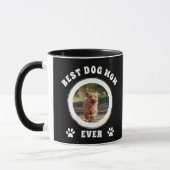 Aangepaste foto van beste hond Mam ooit Mok (Links)