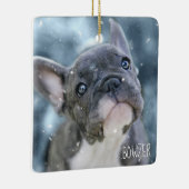 Aangepaste foto van beste hond of Afbeelding voor  Keramisch Ornament (Rechts)