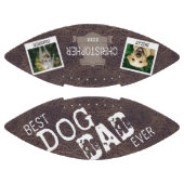 Aangepaste foto van beste hond vader ooit american football (Panelen)