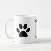 Aangepaste foto van beste hond van de wereld Aange Koffiemok (Links)