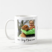 Aangepaste foto van beste hond van mam ooit koffiemok (Links)