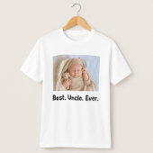 Aangepaste foto van beste oom Ever T-shirt