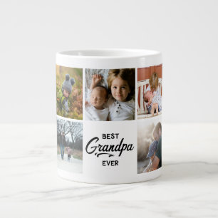 Aangepaste foto van beste opa grote koffiekop