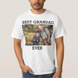 Aangepaste foto van beste opa ooit Creëer T-shirt