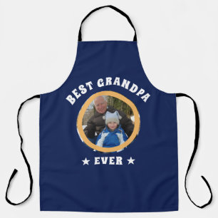 Aangepaste foto van beste opa ooit op maat schort