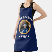 Aangepaste foto van beste opa ooit op maat schort (Insitu)