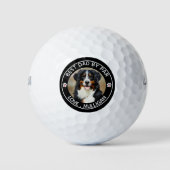 Aangepaste foto van beste vader op foto van pot golfballen (Voorkant)