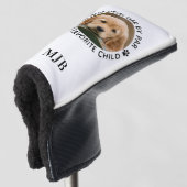 Aangepaste foto van beste vader op foto van pot golfheadcover (3/4 voorkant)