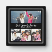 Aangepaste foto van beste vrienden voor ooit fotoplaat (Voorkant)