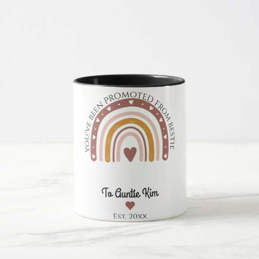 Aangepaste foto van beste vrienden voor ooit mok (Midden)