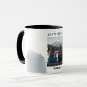 Aangepaste foto van beste vrienden voor ooit mok (Voorkant links)