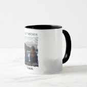 Aangepaste foto van beste vrienden voor ooit mok (Voorkant rechts)