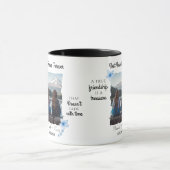 Aangepaste foto van beste vrienden voor ooit mok (Midden)