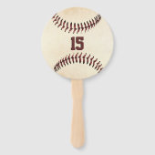 Aangepaste foto van bijtende Baseball-stralen Handwaaier (Voorkant)