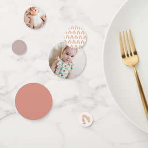 Aangepaste foto van Boho Rainbow Sun Confetti