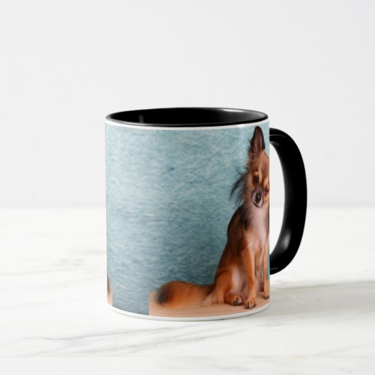 Aangepaste foto van Chihuahua Dog Mok (Voorkant rechts)