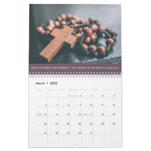 Aangepaste foto van Christelijke psalms voor relig Kalender