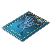 Aangepaste foto van Comedy Tragedie Blue Theater M Notitieboek (Linkerzijde)